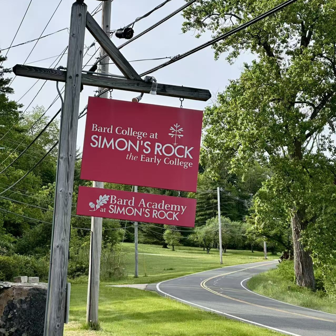 Simon's Rock sign